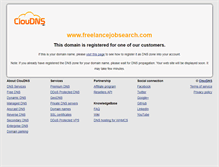 Tablet Screenshot of freelancejobsearch.com